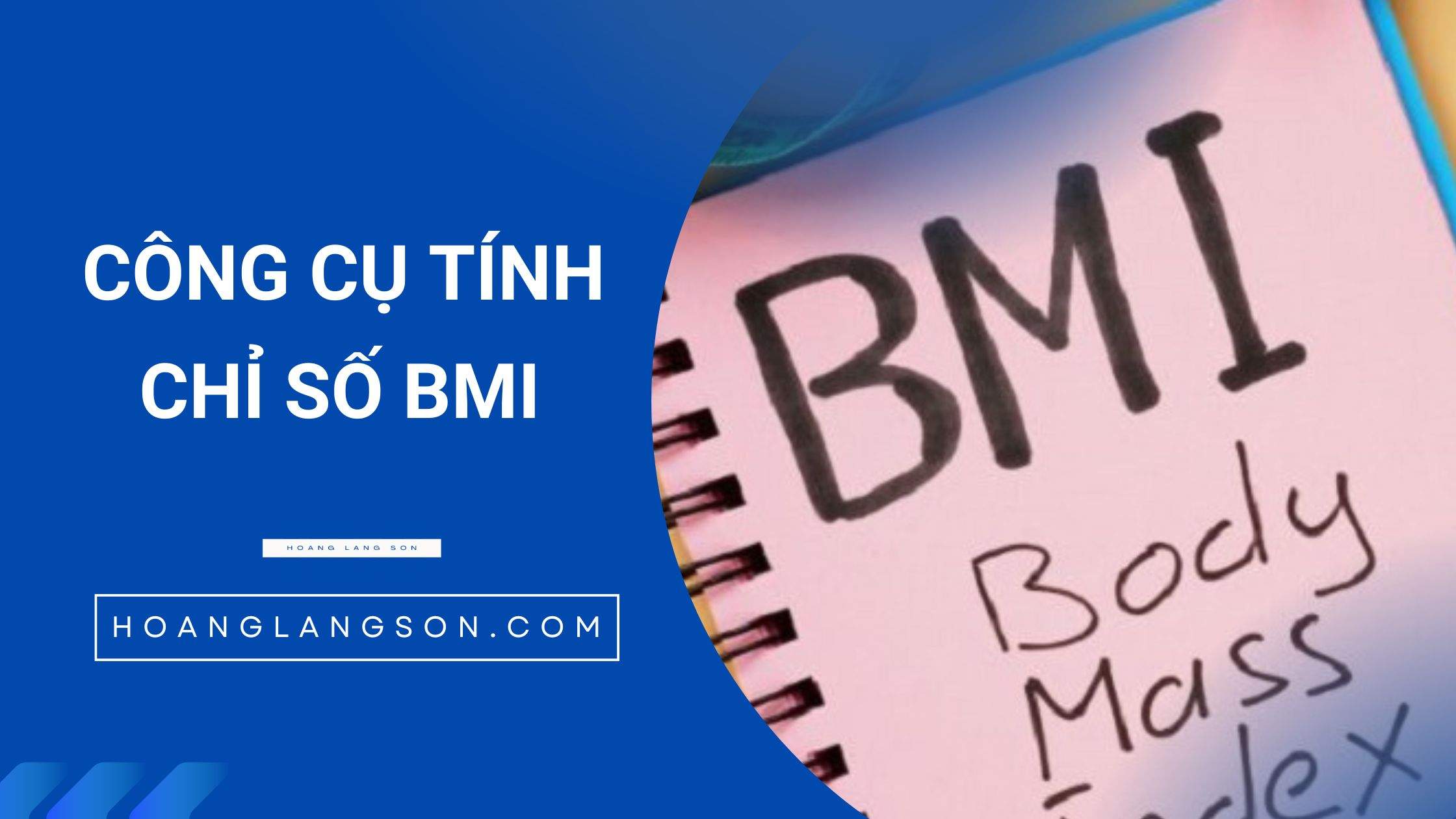 công cụ tính chỉ số BMI